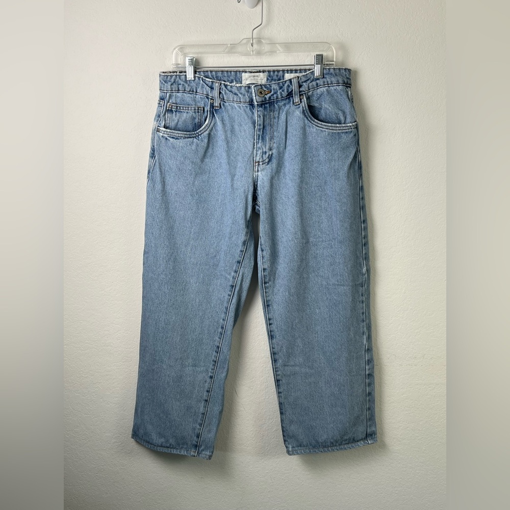 Cotton On Low Rise Straight Leg Blue Denim Jean